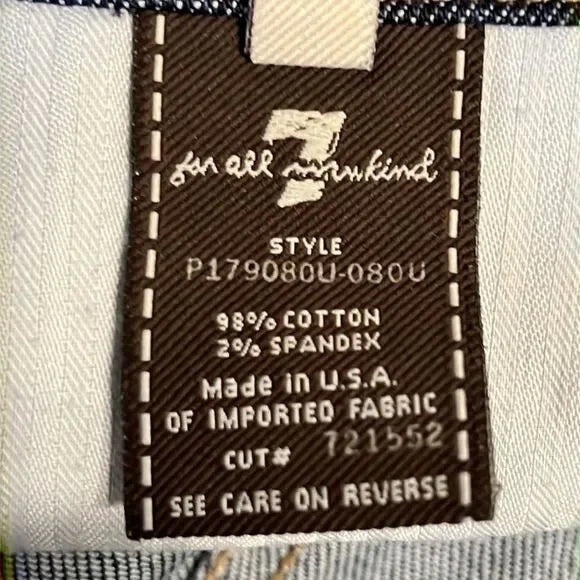 7 For All Mankind “Roxanne” Jeans Size 31 - Picture 12 of 13